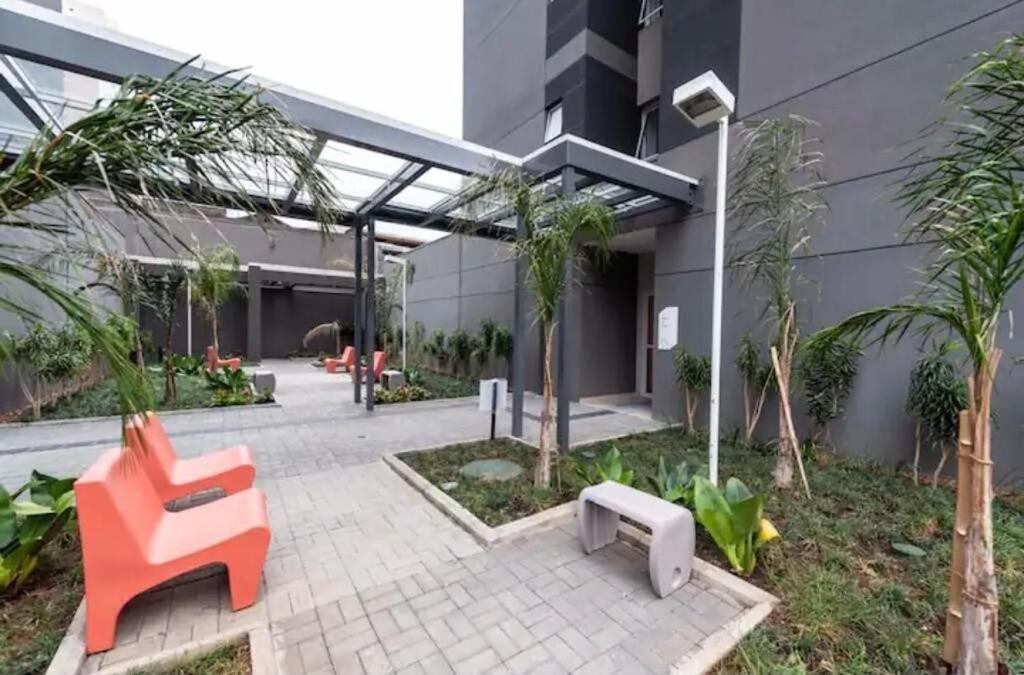 Refinado Studio No Bras Com Piscina/Metro Bras São Paulo Kültér fotó