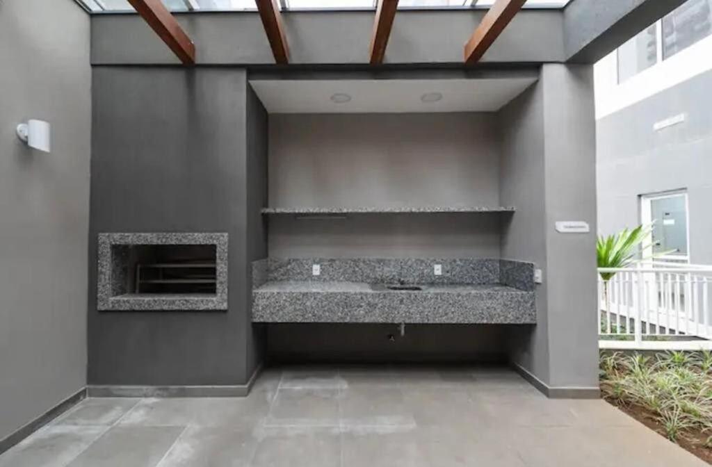 Refinado Studio No Bras Com Piscina/Metro Bras São Paulo Kültér fotó